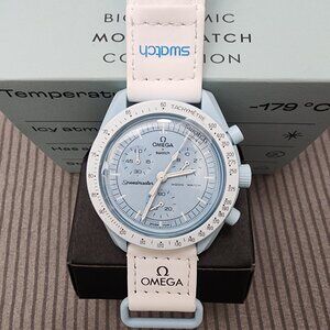 Swatch X Omega Bioceramic Moonswatch Mission To The Uranus Watch